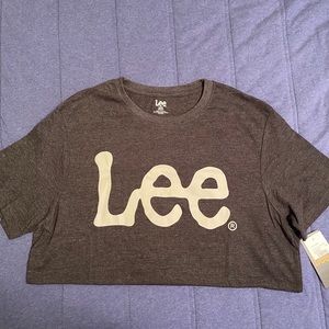 NWT Lee Short Sleeve T-Shirt (Charcoal)